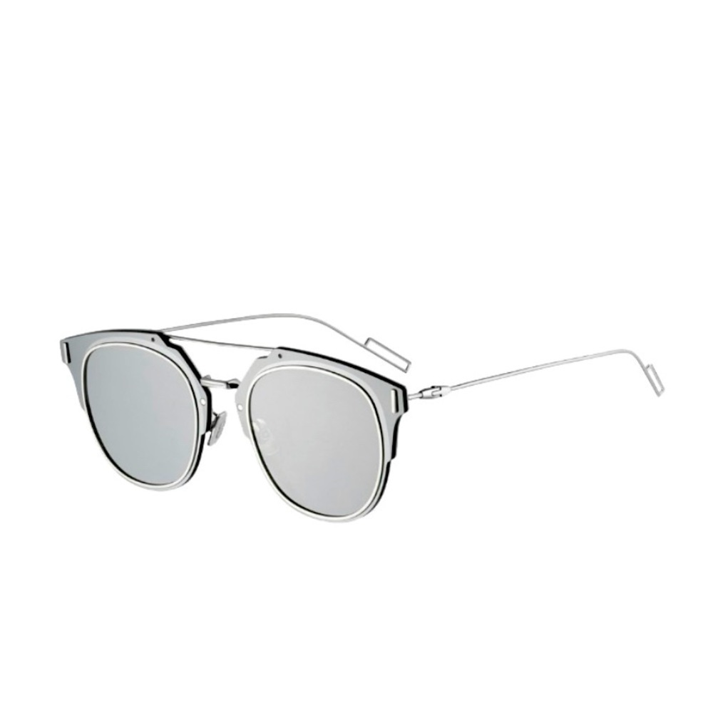 Dior So Real Silver Mirror Sunglasses | Designer Icon Vibe